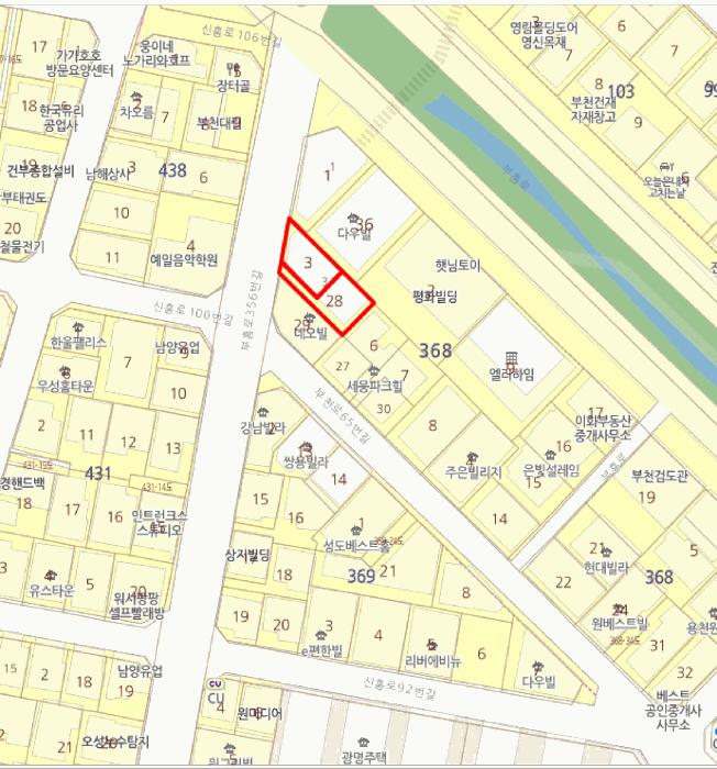 경기도 부천시 원미구 심곡동 368-3 다우빌 6층 603호 다세대(빌라) 경매 사진 9