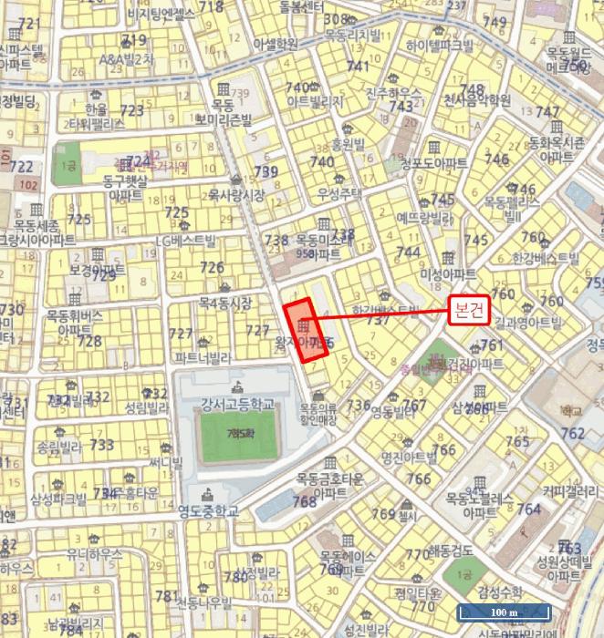 서울특별시 양천구 목동 736-3 왕자상가,아파트 제비1층 제18호구) 서울특별시 양천구 목동 736-3 근린상가 경매 사진 15