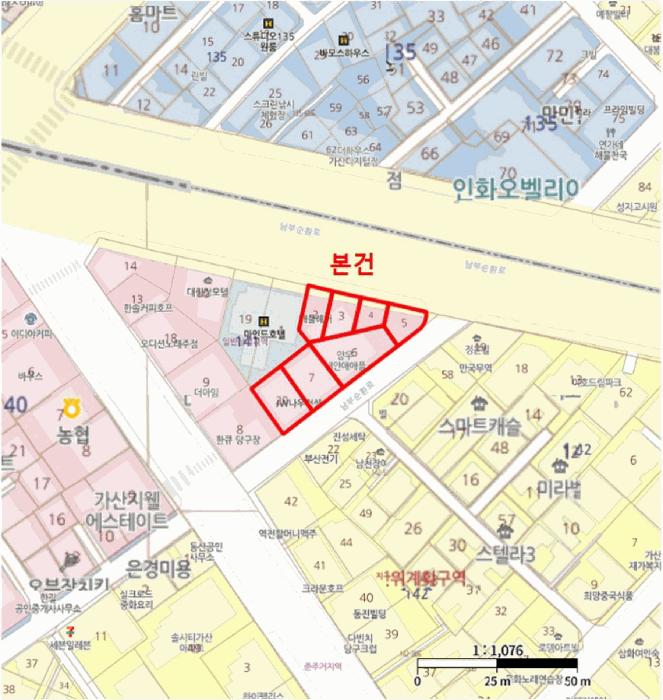 서울특별시 금천구 가산동 141-2 가산양우내안애애플 제6층 제604호 오피스텔 경매 사진 14