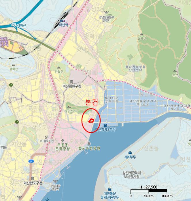 경상남도 창원시 마산합포구 산호동 651 창원칸타빌오션뷰 상가동 1층119호 근린상가 경매 사진 24