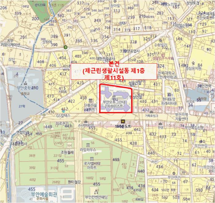 전북특별자치도 부안군 부안읍 서외리 632 부안오투그란데2차하이스트 근린생활시설동 1층 111호 근린상가 경매 사진 7