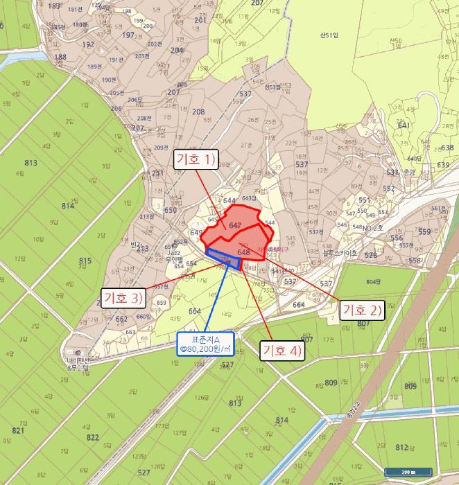 전북특별자치도 부안군 변산면 마포리 647-1 답 경매 사진 13