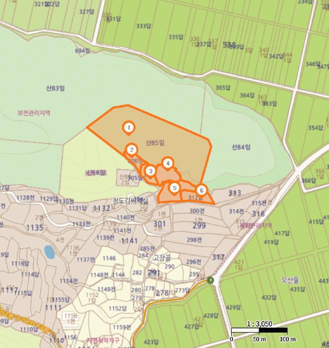 경상남도 밀양시 청도면 구기리 산85 임야 경매 사진 18