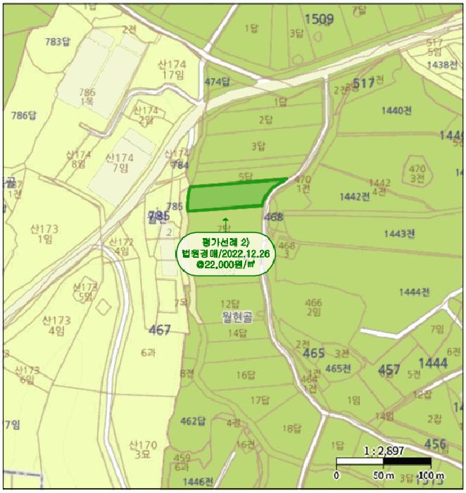 전라남도 영암군 도포면 구학리 1333-6 답 경매 사진 6