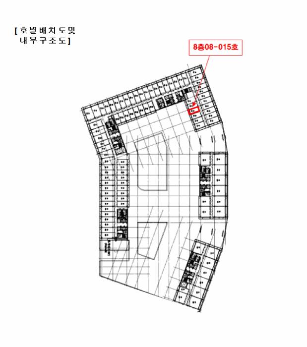 경기도 구리시 갈매동 552-12 구리갈매금강펜테리움아이엑스타워 지식산업센터동 8층08-015호 아파트형공장 경매 사진 9