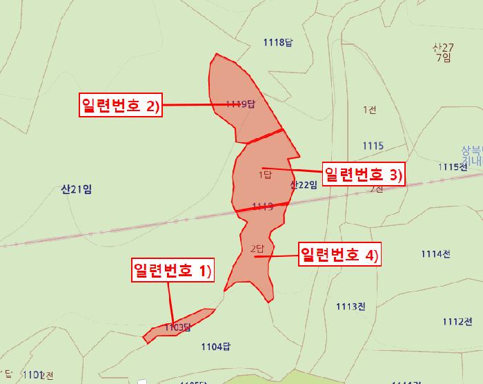 울산광역시 울주군 상북면 지내리 1103 답 경매 사진 12