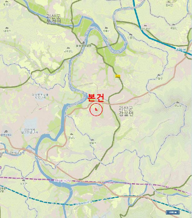 충청북도 괴산군 감물면 오성리 산35-8 임야 경매 사진 9