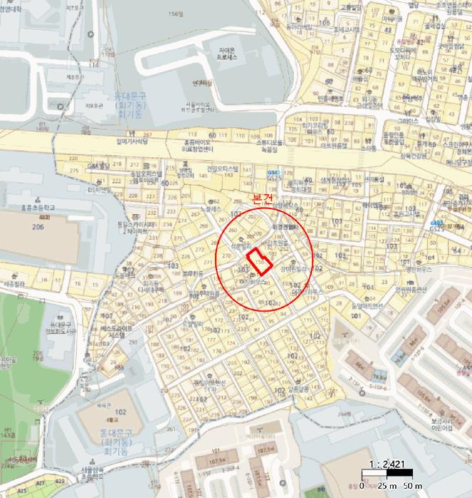 서울특별시 동대문구 회기동 103-150 제3층 제303호 다세대(빌라) 경매 사진 12