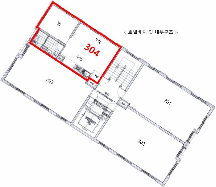 서울특별시 중랑구 상봉동 105-17 상봉동원데자뷰2차 3층 304호 다세대(빌라) 경매 사진 11