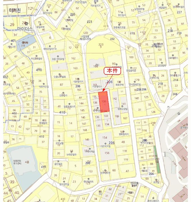서울특별시 성북구 정릉동 206-130 가온팰리스 씨동 4층402호 다세대(빌라) 경매 사진 10