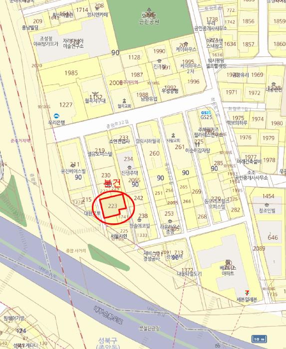 서울특별시 성북구 하월곡동 90-223 대지 경매 사진 20
