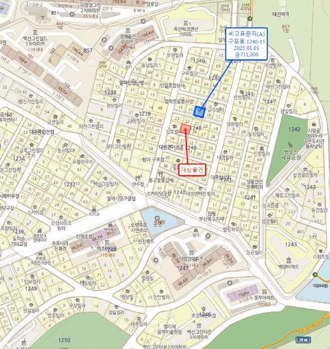 부산광역시 북구 구포동 1240-25 근린주택 경매 사진 10