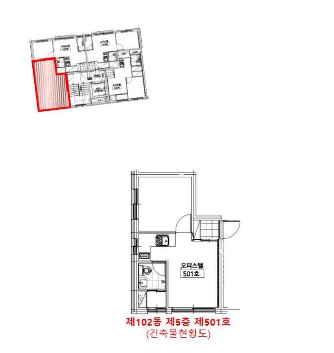 서울특별시 강서구 개화동로27길 42, 제102동 제5층 제501호 (방화동, 마곡킹덤펜타리움)구) 서울특별시 강서구 방화동 612 오피스텔 경매 사진 12