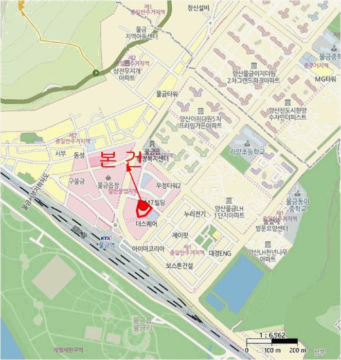 경상남도 양산시 물금읍 물금리 872-2 블루테라스 3층301호 근린상가 경매 사진 8
