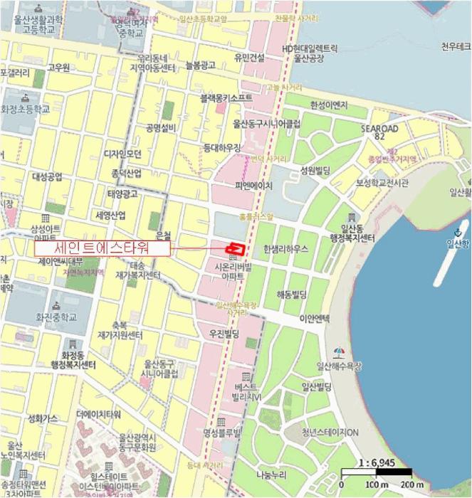울산광역시 동구 일산동 579-8 세인트에스타워 1층101호 근린상가 경매 사진 12