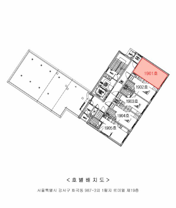 서울특별시 강서구 화곡동 987-3 르미엘 제19층 제1901호 오피스텔 경매 사진 11