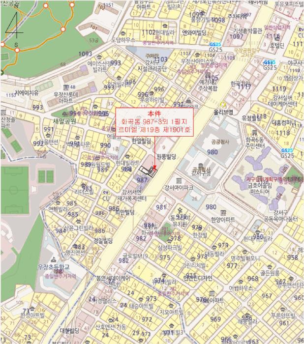 서울특별시 강서구 화곡동 987-3 르미엘 제19층 제1901호 오피스텔 경매 사진 13