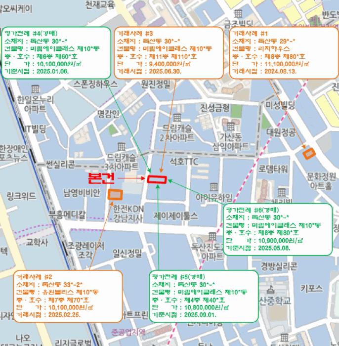 서울특별시 금천구 독산동 303-4 미림에이클래스 제101동 제4층 제401호 오피스텔 경매 사진 8