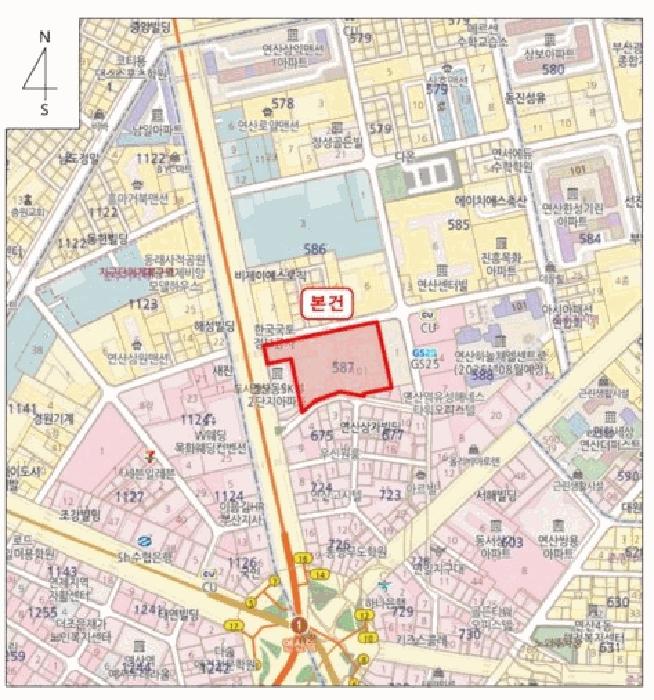 부산광역시 연제구 연산동 587-4 연산동에스케이뷰 3층101-303호 오피스텔 경매 사진 10