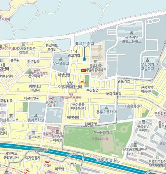 광주광역시 북구 오치동 1017-4 대지 경매 사진 7