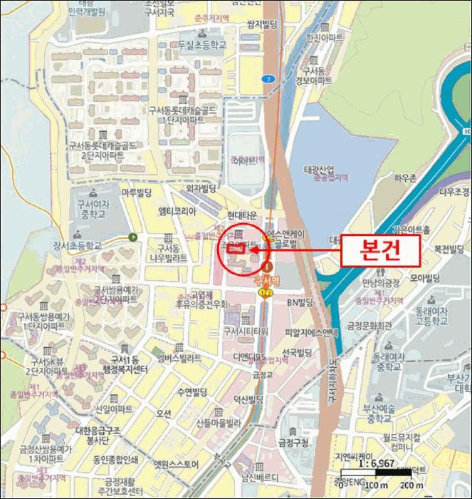 부산광역시 금정구 구서동 86-73 구서1차 봄여름가을겨울 1층101호 근린상가 경매 사진 12