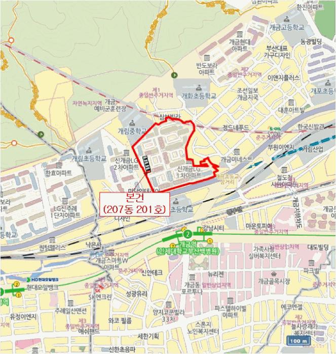 부산광역시 부산진구 개금동 455 신개금엘지아파트 207동 2층201호 아파트 경매 사진 10