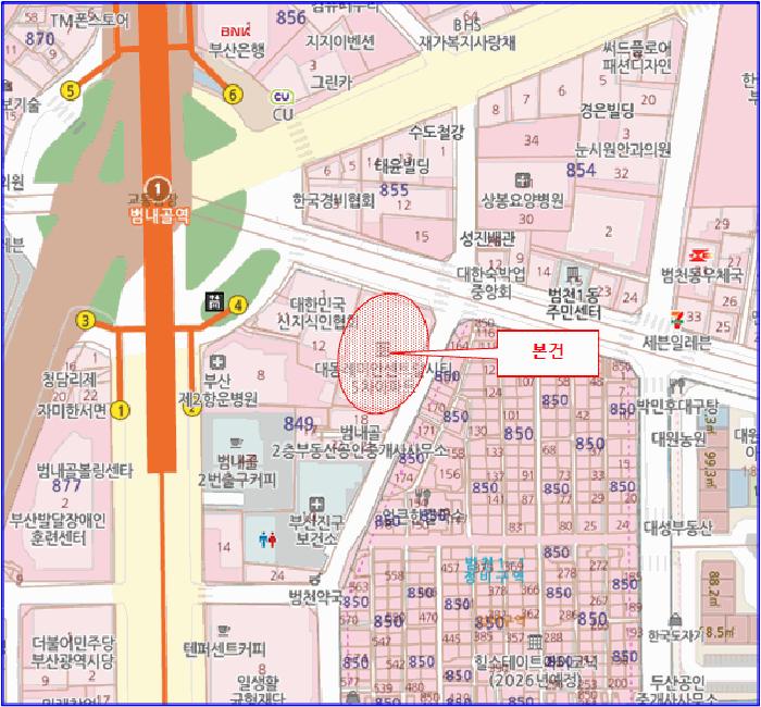 부산광역시 부산진구 범천동 849-2 대동레미안센트럴시티5 15층1504호 오피스텔 경매 사진 9