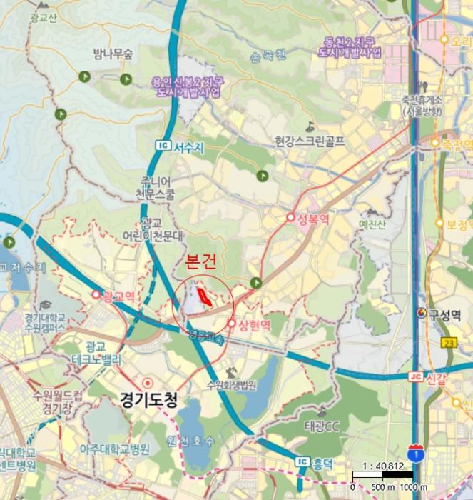 경기도 용인시 수지구 포은대로59번길 37, 지4층비408호 (상현동,시그니처광교지식산업센터)구) 경기도 용인시 수지구 상현동 1184 아파트형공장 경매 사진 16