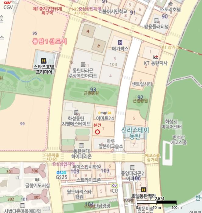 경기도 화성시 메타폴리스로 47-11, 8층818호 (반송동,트라이엄프 동탄)구) 경기도 화성시 동탄구 반송동 93-7 오피스텔 경매 사진 9