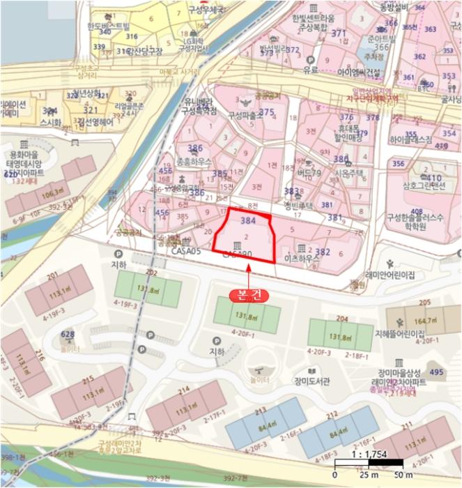 경기도 용인시 기흥구 구성로64번길 25, 5층505호 (언남동,까사90)구) 경기도 용인시 기흥구 언남동 384-2 아파트 경매 사진 14