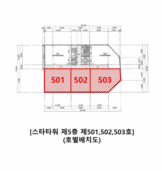 강원특별자치도 원주시 반곡동 1885-3 스타타워 5층502호 근린상가 경매 사진 16