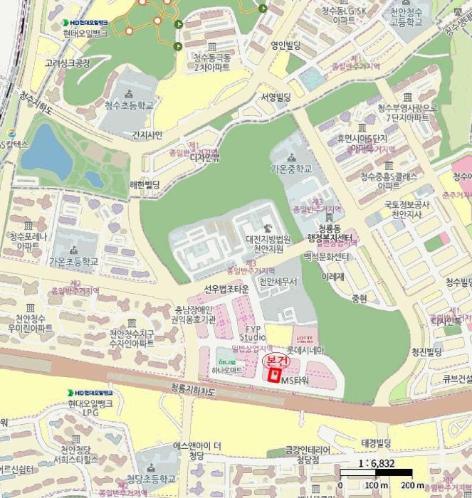 충청남도 천안시 동남구 청당동 523 대지 경매 사진 17