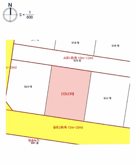충청남도 천안시 동남구 청당동 523 대지 경매 사진 19