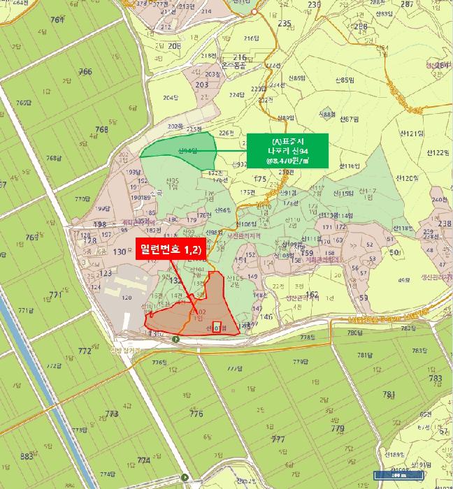 전북특별자치도 군산시 나포면 나포리 산102-1 임야 경매 사진 19