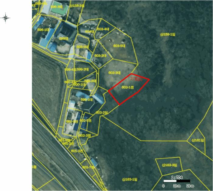 전북특별자치도 군산시 옥산면 당북리 829-16 임야 경매 사진 14