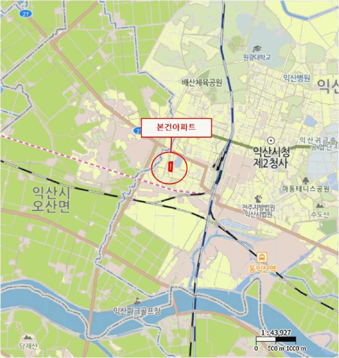 전북특별자치도 익산시 송학동 902 송학크레지움캐슬 102동 7층703호 아파트 경매 사진 8