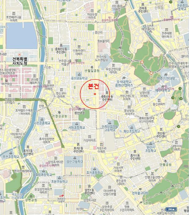 전북특별자치도 전주시 완산구 중화산동2가 631-5 근린시설 경매 사진 12