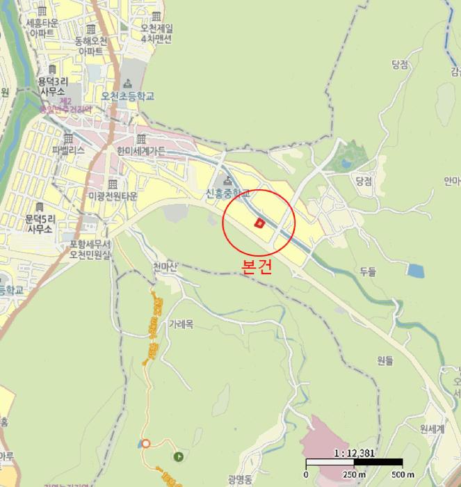 경상북도 포항시 남구 오천읍 세계리 698 과수원 경매 사진 5
