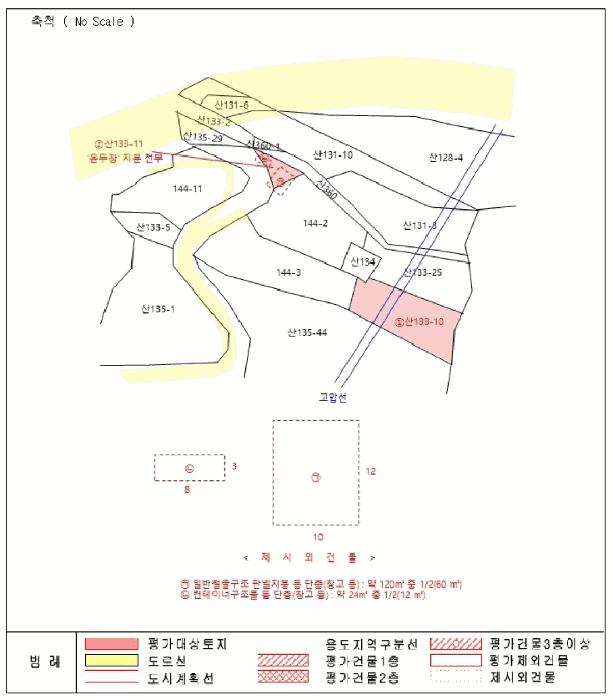 경상북도 포항시 북구 흥해읍 대련리 산133-10 임야 경매 사진 19