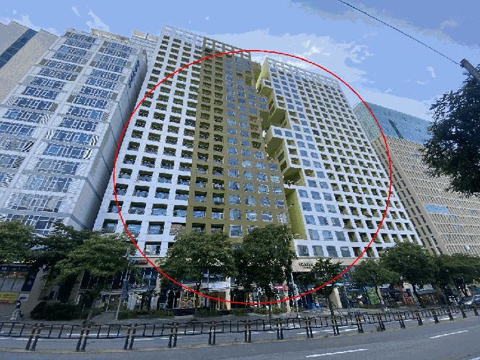 부산광역시 해운대구 좌동 1476-1 해운대베르나움 18층비1810호 오피스텔 경매 사진 2