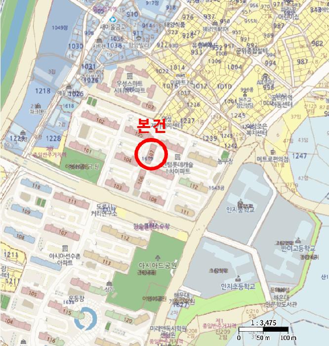 부산광역시 해운대구 반여동 1619 센텀롯데캐슬아파트 107동 24층2402호 아파트 경매 사진 15