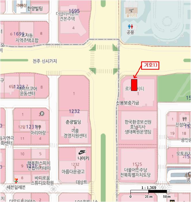 전북특별자치도 전주시 완산구 효자동3가 1525-1 1동 7층701호 오피스텔 경매 사진 14
