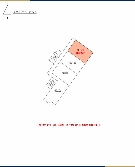 전북특별자치도 정읍시 수성동 953-2 1동 6층605호 도시형생활주택 경매 사진 7