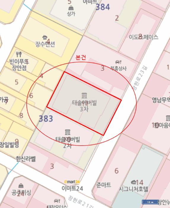 서울특별시 동대문구 장안동 383-11 태솔에버빌3차 4층 402호 아파트 경매 사진 16