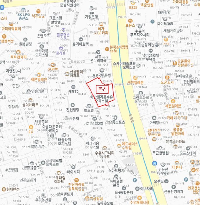 서울특별시 강북구 수유동 92-8 어반빌리움수유 6층 611호 오피스텔 경매 사진 11