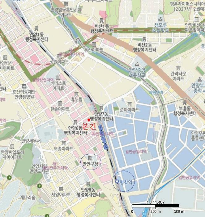 경기도 안양시 만안구 안양동 438-7 청명더에이스 3층301호 오피스텔 경매 사진 15