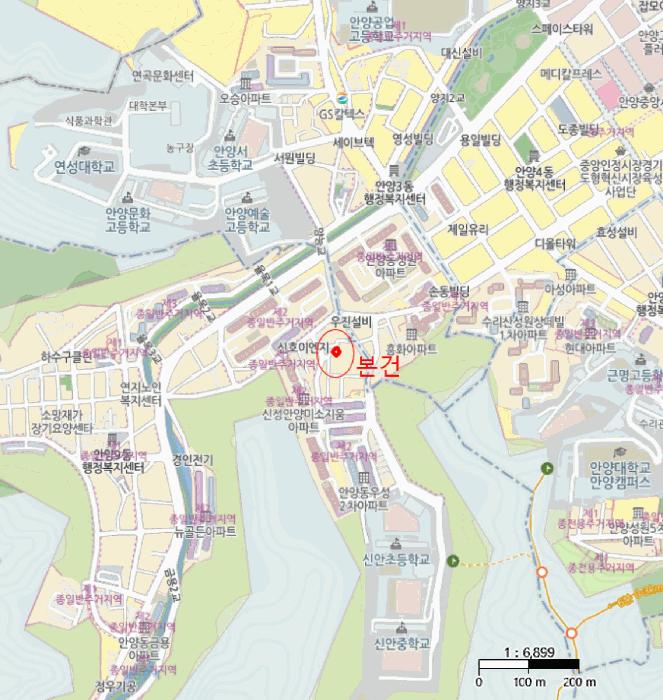 경기도 안양시 만안구 안양동 740-1 해피타운빌 2층202호 다세대(빌라) 경매 사진 13