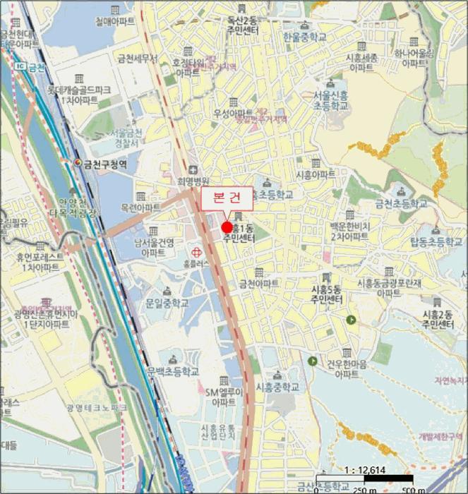 서울특별시 금천구 시흥동 888-14 신영메트로시티 제2층 제206호 오피스텔 경매 사진 11