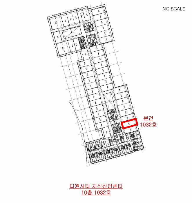 경기도 김포시 구래동 6871-7 디원시티 지식산업센터 10층1032호 아파트형공장 경매 사진 11