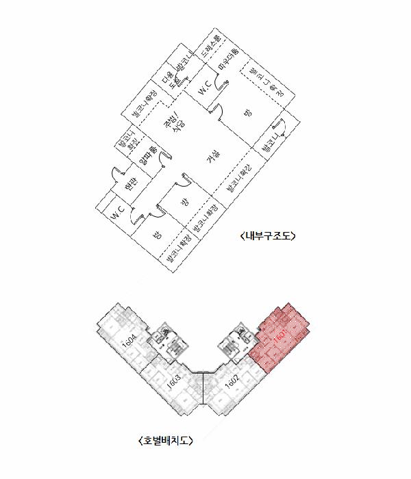 경기도 평택시 동삭동 219-9 더샵지제역센트럴파크1블럭 106동 16층1601호 아파트 경매 사진 9